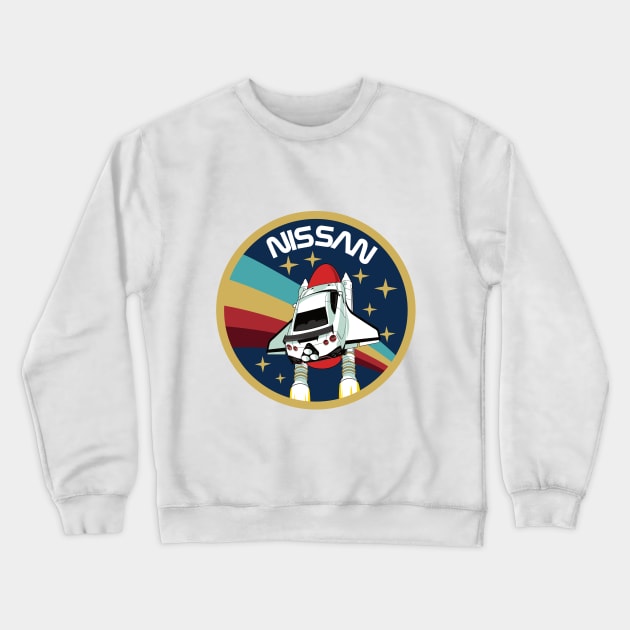 Nissan GTR Space Crewneck Sweatshirt by 8800ag